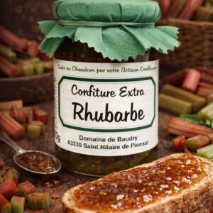 Confiture extra rhubarbe