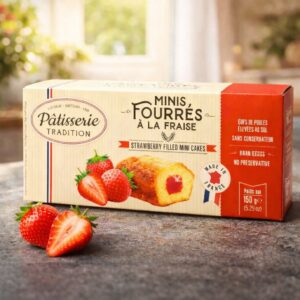 Minis fourrés fraise