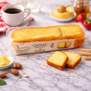 Gâteau marbré nature